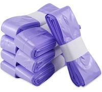 8-Pack Nappy Bin Refill Bags, Nappy Bags, 4.5M Smellproof Diaper Pail Refill Bag, Diaper Refill Liner Hold Compatible with Tommee Tippee, Angelcare, Simplee, LitterLocker (8 Purple)