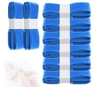 8 Pack Nappy Bin Refills, 4.5m Diaper Bin Pail Disposal Bags, Strong Elastic and Compatible with Most Nappy Disposal System, Hold about 280 Nappies