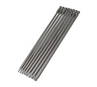 8 Pack of 200mm 7.9" Magnetic Long Reach Security Torx Bit Set (T8, T10, T15, T20, T25, T27, T30, T40) 1/4" Hex Shank - Star Screw Driver Drill Bits