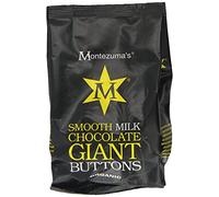 8 Pack of Gluten Free Montezumas Chocolate Organic Smooth Milk Choc Buttons 180 g