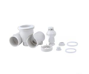 8 Pack Pool Spa Jet Nozzle SP-1434 White ABS Adjustable Flow Massage Equipment for Hot Spring Swimming Pool Water Therapy-