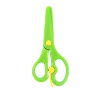 8 Pack Preschool Training Scissors Kids Plastic Playdough Scissors Childrens Toddler Safety Handmade Art Craft Left Handed Training Spring Plastic
