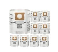 8 Pack PureSturdy for Shop Vac Bags 5-8 Gallon, Type E 90661 9066133, Type H 90671 9067133; VF2004, VHBS VDBS High- Efficiency Disposable Vaccum Collection Filter Bags