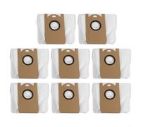 8 Pack Replacement Dust Collection Bags Compatible for Zaco A10 Pro Robot Vacuum Cleaner, Non-Woven Fabric Disposable Debris Storage Bags Accessories for Floor Cleaning Maintenance