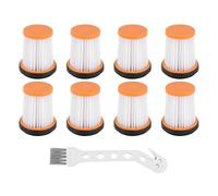 8 Pack Replacement Fabric Vacuum Filter，Compatible for Shark，Compatible for ION，W1 S87 Cordless Handheld Vacuum WV200, WV201, WV205, WV220.