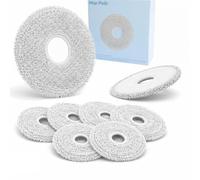 8-Pack Replacement Mop pads compatible with Dreame L50/L40/L40s/L30/L20/L10 Ultra/L10s Pro Ultra/L10s Pro Gen2/L10s Ultra Gen2/L10s Plus/ X50/X40/X30 Ultra/X40 Master/Mova P10/P50 Pro Ultra/V50 Ultra