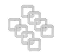 (8 Pack) Replacement Mop Pads Compatible with ECOVACS Winbot Mini Window Cleaning Robot Part No. W-CC02-0012, Replacement Washable Mop Cloths