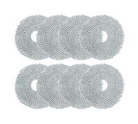 8 Pack Replacement Mop Pads Compatible with Irobot Roomba Plus 405＆505 Combo Robots,8 Pack Washable and Reusable Mop Refills (8 Pack)
