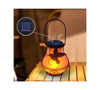 8 Pack Replacement Solar Light Tops with Flickering Flame,Waterproof Outdoor Solar Light Parts Lantern Replacement Kit