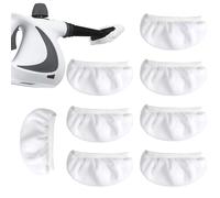 8 Pack Replacement Steam Mop Pads Universal Steam Cleaner Accessories Reusable Microfiber Cloths for Bissell Steam Shot, Dupray, PurSteam, Comforday Handheld Steam Cleaner Attachments