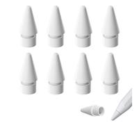 8 Pack Replacement Tip for Apple Pencil, Nib Compatible with iPad Pencil, Apple Pencil 1st Gen & 2nd Gen, iPad Pro Pencil, High Sensitivity Tips, Durable & Easy Installation, Ideal for Drawing Writing