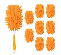 8 Pack Reusable Duster Refill Compatible with Swiffer Hand Duster, 360 Heavy Duty Duster Refills for Cleaning, Office, Ceiling Fan (Handle is Not Included)