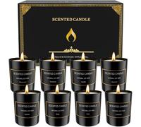 8 Pack Scented Candles Gifts for Women, Fragrances Candles Set Natural Soy Wax Aromatherapy Candles Women Gifts for Birthday Valentines her Mother's Day Anniversary Christmas