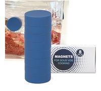(8-Pack) Sous Vide Magnetical Weights Works on All Sous Vide Machines, Silicone-Coated Sous Vide Magnets