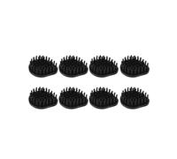 8 Pack Steam Cleaner Brush Heads Steam Cleaner Attachments Nylon Mop Replacement Accessories Set for Hard Surfaces