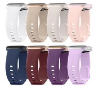 [8 PACK] Straps for Apple Watch Straps 42mm 44mm 45mm 46mm 49mm, Silicone Replacement Sport Band for iWatch Series 11 10 9 8 7 6 5 4 3 2 1 SE Ultra, iwatch Strap Women Men 8-PACK 03
