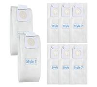 8 Pack Style 7 Vacuum bags Compatible with Bissell Upright Vacuum Cleaners, Part 32120,1739,71Y7,3545,3550,3554 Series, Replace Part # 32120