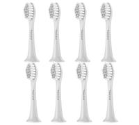 8 Pack TravLand Replacement Brush Heads Compatible with Suri Electric Toothbrush (Sea Mist, M)