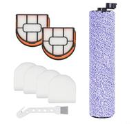 8 Pack Vacuum Cleaner Brush Roller with Cleaning Brush Replacement Spare Parts for For Shark WDB1F2 For HydroVac XL 3-in-1 Vacuum Cleaner Accessories