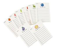 8-Pack Vibrant Fruit Design Notepads Easy-Peel Pages Weekly Planner for School Essentials Week Planner Notepads Set