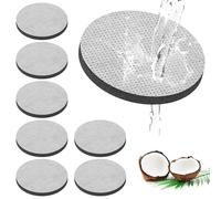8 Pack Water Bottle Filter Discs Compatible with Brita Water Bottle, Micro Disc Water Filter Discs for Brita Fill and Go Water Bottle Replacement Reduce Chlorine, Microparticles and Other Impurities