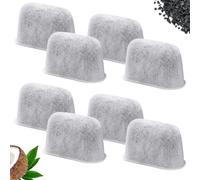 8 Pack Water Filter Inserts Compatible for Ninja Luxe Café Espresso Machine | Helps maintain fresh flavour by filtering impurities, ideal for daily coffee preparation at home or in the office