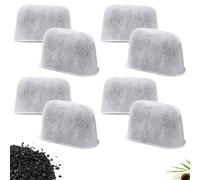 8 Pack Water Filter Inserts Compatible with Ninja Luxe Cafe Accessories, Replacement Activated Carbon Coffee Machine Water Filter for Premier Espresso Machine ES601UK and ES701UK Series