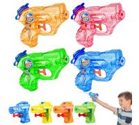 8 Pack Water Gun Pistols Set - Kids Party Bag Fillers, Summer Pool Toys, Squirt Guns for Boys & Girls, Beach Garden Outdoor Paddling Pool
