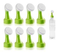 8 Pack Watering Tops for Plastic Bottles Mini Hand Bottle Top Waterers Portable Watering Sprinkler HeadsSeedling Watering and Succulent Care, Leak-Proof DIY Garden Irrigation Tool