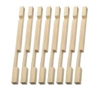 8 Pack Wooden Beehive Entrance Reducers, Langstroth Hive Door, Natural Wood Bee Hive Ventilation & Anti-Robbing Guard for Beekeeping