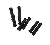 8 Pack Worktop Jig Location Pegs Pins for Locating Router Routing Template 10mm x 50mm (Black)