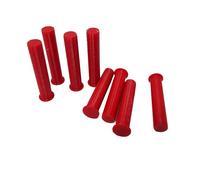 8 Pack Worktop Jig Location Pegs Pins for Locating Router Routing Template 10mm x 50mm (Red)