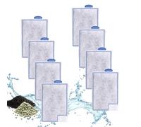 8 Packs Extra Small Filter Cartridges Replacement Compatible with Aqueon | Fit QuietFlow E Internal Power Filter Size 3 4-Stage Filtration Processed Zeolite & Ultra-Activated Carbon, Quick Install