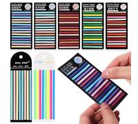 8 Packs Index Tabs Paper Reusable for Books and Memos