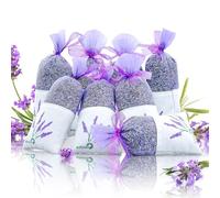 8 Packs Lavender Sachet Bags for Drawers and Closets, Long-Lasting Lavender Scented Sachets Home Fragrance Hanging Closet Air Freshener Oder Eliminator, Smell Goods for House