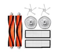 8 Packs Of Spare Parts For The Main Brush And Side Brush Mop Of The Filter, Compatible For Xiaomi Dreame W10 Vacuum Cleaner Accessories