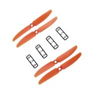 8 Pair 5030 Propeller Prop 5x3 CW CCW ABS Compatible With Quadcopter Models QAV250 C250 Universal Fit(orange)