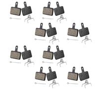 8 Pairs Bicycle Brake Pads Compatible with Shimano, Premium Bike Brake Pads Replacement Bicycle Disc Brake Pads Bike Accessories for Mt200 M525 M515 T615 T675 M505 M495 M486 M485