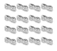 8 Pairs Bicycle Missing Link, 6/7/8/9/10/11 Speed Bicycle Chain, Cycling Chains Reusable, Anti Rust Steel Bike Derailleur Chain, High Strength Manganese Steel Cycling Chain for Road Mountain Bike