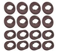 8 Pairs Ear Buds Replacement Tips Suitable for Samsung Galaxy Buds Live, Small & Large Silicone Replacement Tips SM-R180 Bluetooth Headset Silicone Cover (Brown)