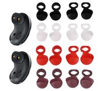 8 Pairs Ear Tips Compatible with Samsung Galaxy Buds Live Earplugs Soft Silicone Earbuds Eartips Accessories Compatible with Samsung Galaxy Buds Live Earphones Tips Cover (Red,Brown,Black, White)