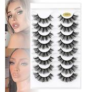 8 Pairs Fluffy(G880-G889)-Reusable-3D Effect,Russian Fake D Curl,Naturally Thick,G887