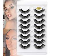 8 Pairs Fluffy(G880-G889)-Reusable-3D Effect,Russian Fake D Curl,Naturally Thick,G887