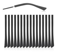 8 Pairs Glasses Arm Covers Replacement Temple Tips for Glasses Eyeglass End Tips Soft for Eyeglasses Anti-Slip Ear Sock Pieces Tube Sleeve Soft Comfortable Spectacles Temple Sleeves for Glasses Legs