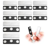 8 Pairs Magnetic Curtain Closure, Blackout Blind Accessory for Window Blinds With Adhesive Magnets Clips for Blackout Curtains