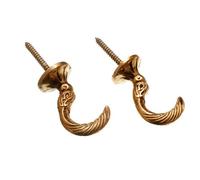 8 Pairs of Curtain Drape TIE Hold Backs Egyptian Solid Brass 45mm