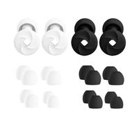8 Pairs of Silicone Earplugs, Soundproof Earplugs, Sleep Supplies, Anti-Snoring Supplies, Suitable for Concerts, Motorcycles, Airplanes.