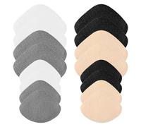 8 Pairs Shoe Patches for Holes, 4 Colors Self-Adhesive Shoe Heel Repair Kit, Fabric Patches Shoe Heel Repair Patch for Sneakers, Leather Shoes, High Heels