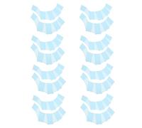 8 Pairs Silicone Swim Hand Fins M Size Eight Pack for Men Women | Reduce Drag, Enhanced Propulsion, Comfortable Fit, Vibrant Style for Lap Swimming and Beach Activity
