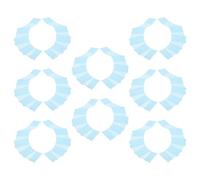 8 Pairs Silicone Webbed Swimming Gloves M Size for Women